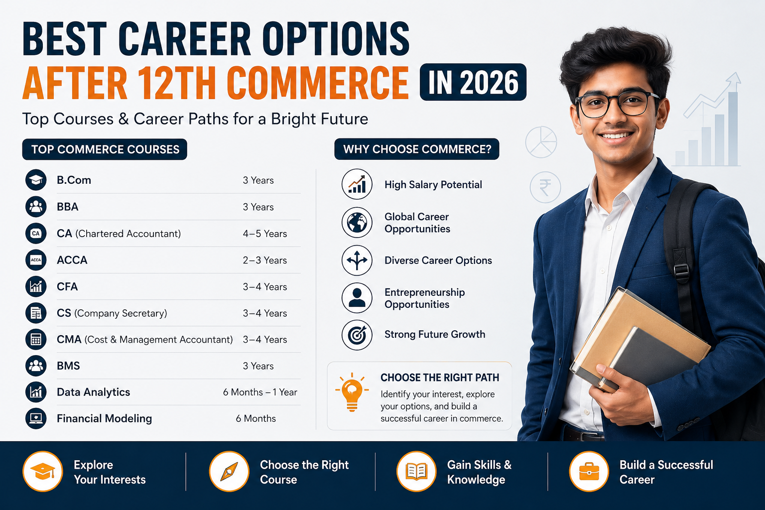 Best Career Options After 12th Commerce in 2026